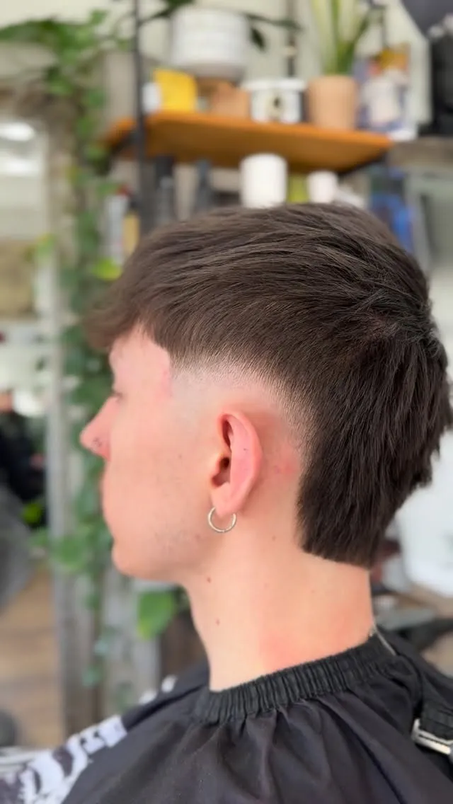 Textured taper with a low fade