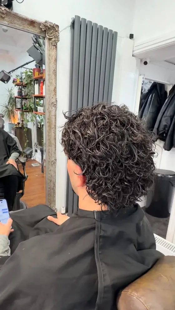 Curly cut